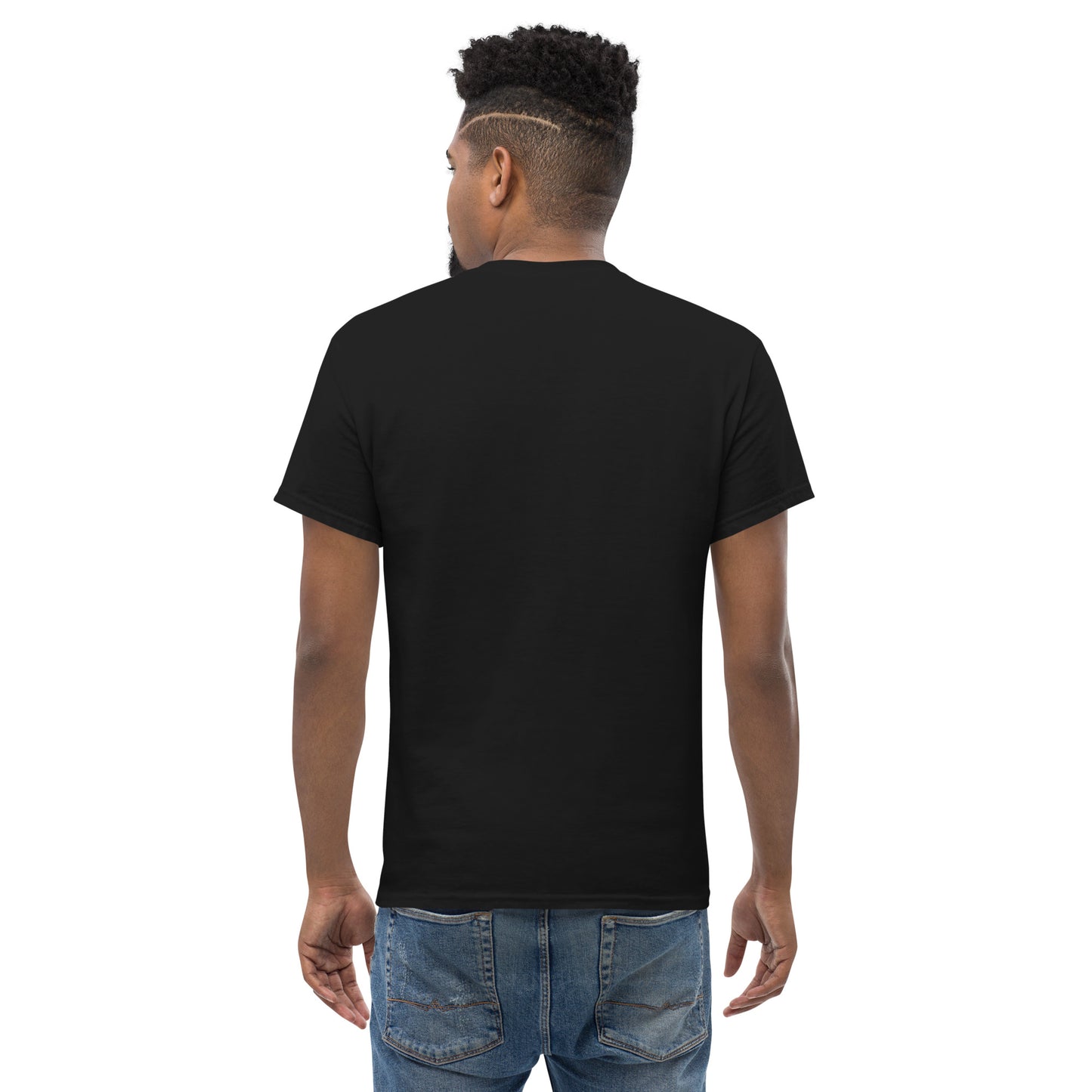 A2. Men's tee with Archimedes Tag - Black