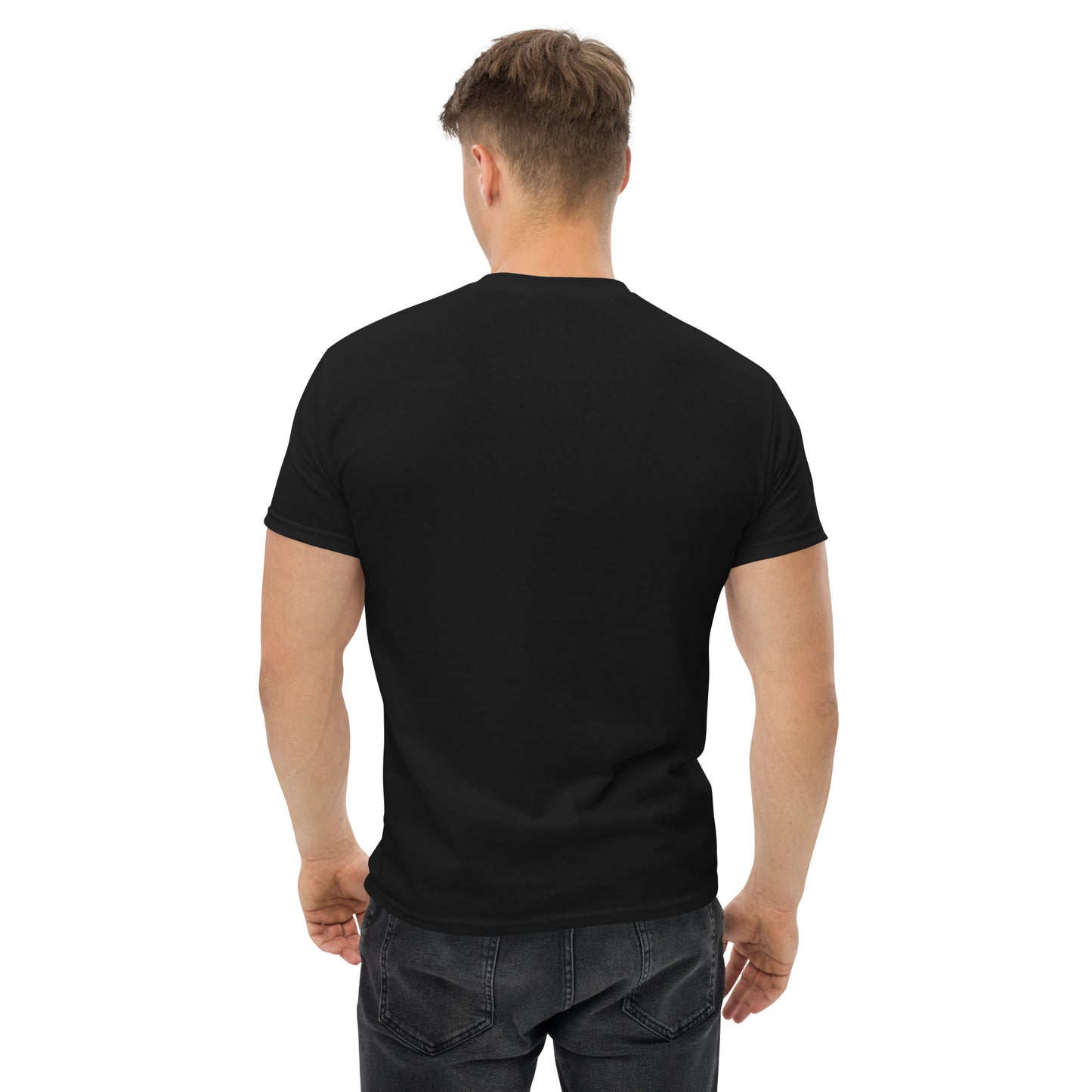 A1. Men's tee with Archimedes logo - Black